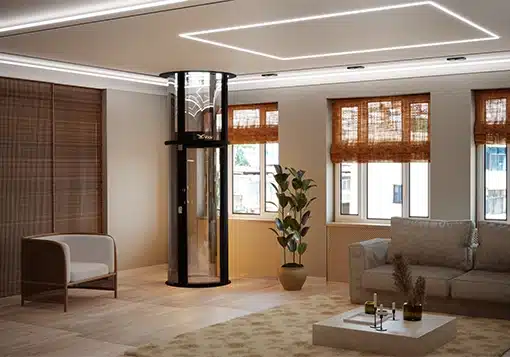 Pneumatic residential elevator cost