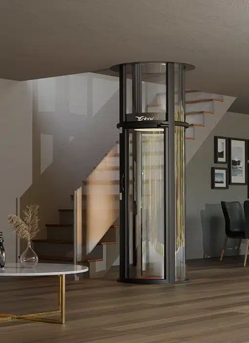 Interior residential elevators